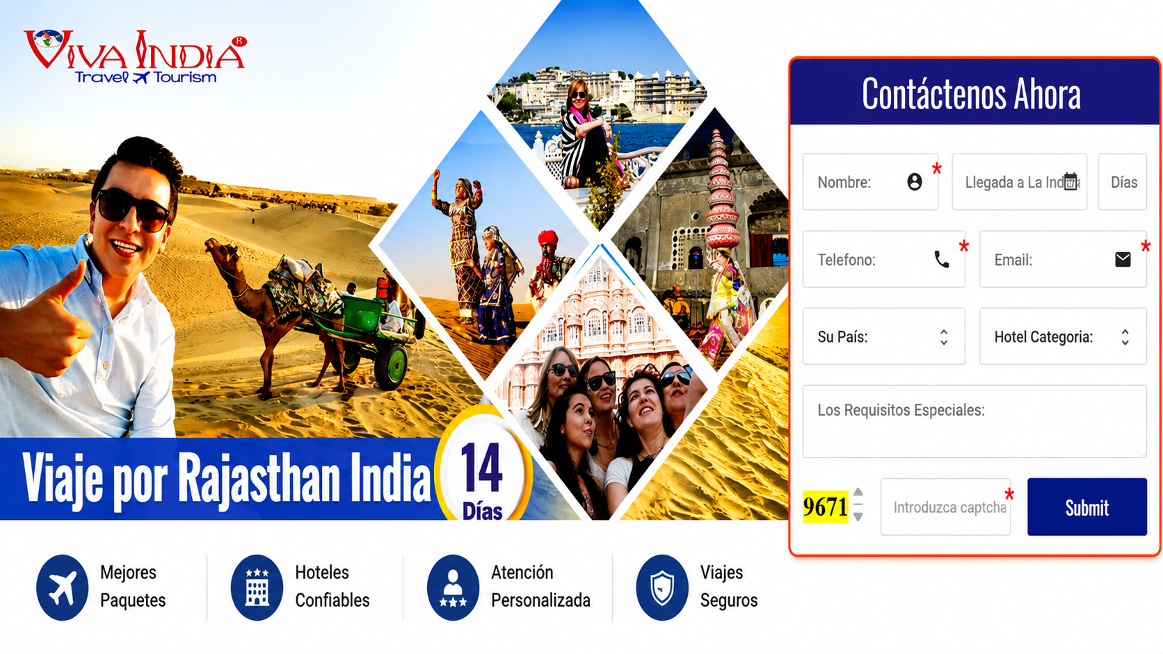 Tour & Travel website project