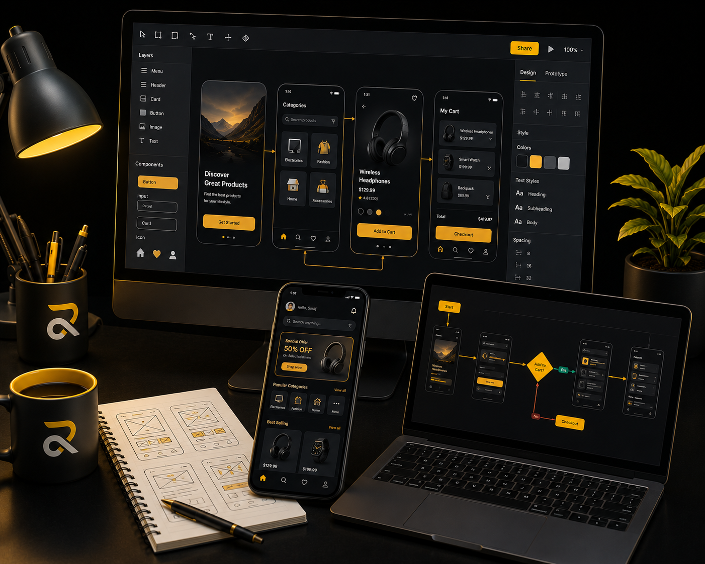 UI UX Design Services